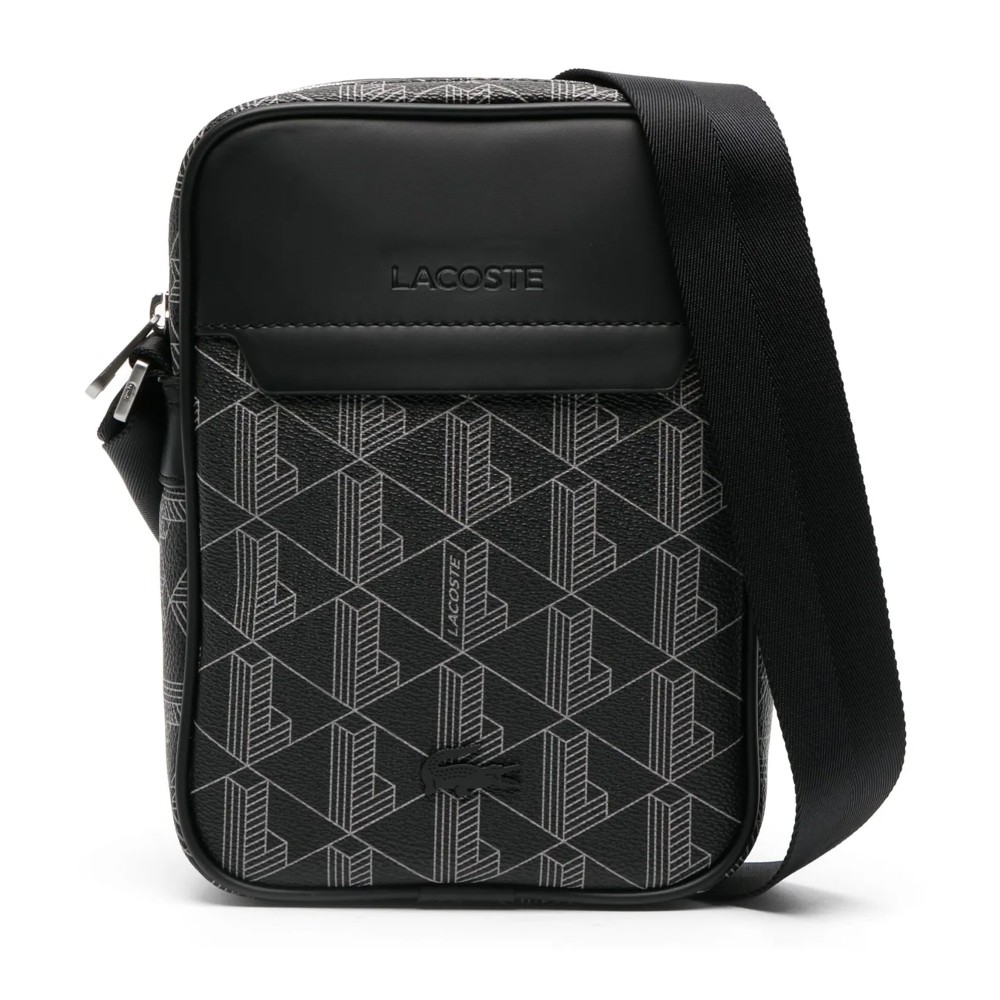 lacoste bolsos hombre - negro talla os