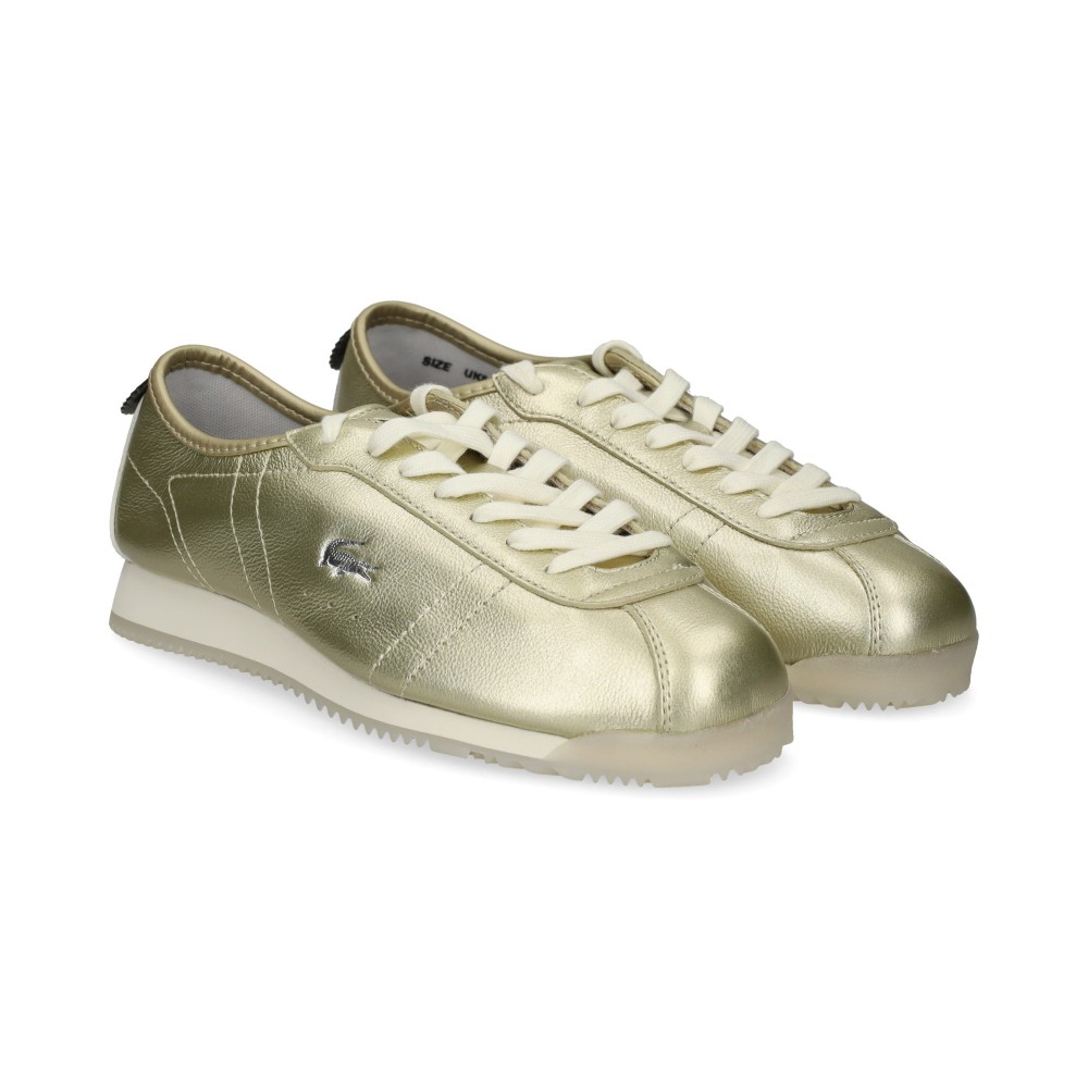 Lacoste Zapatillas Mujer - Dorado Talla 5.5