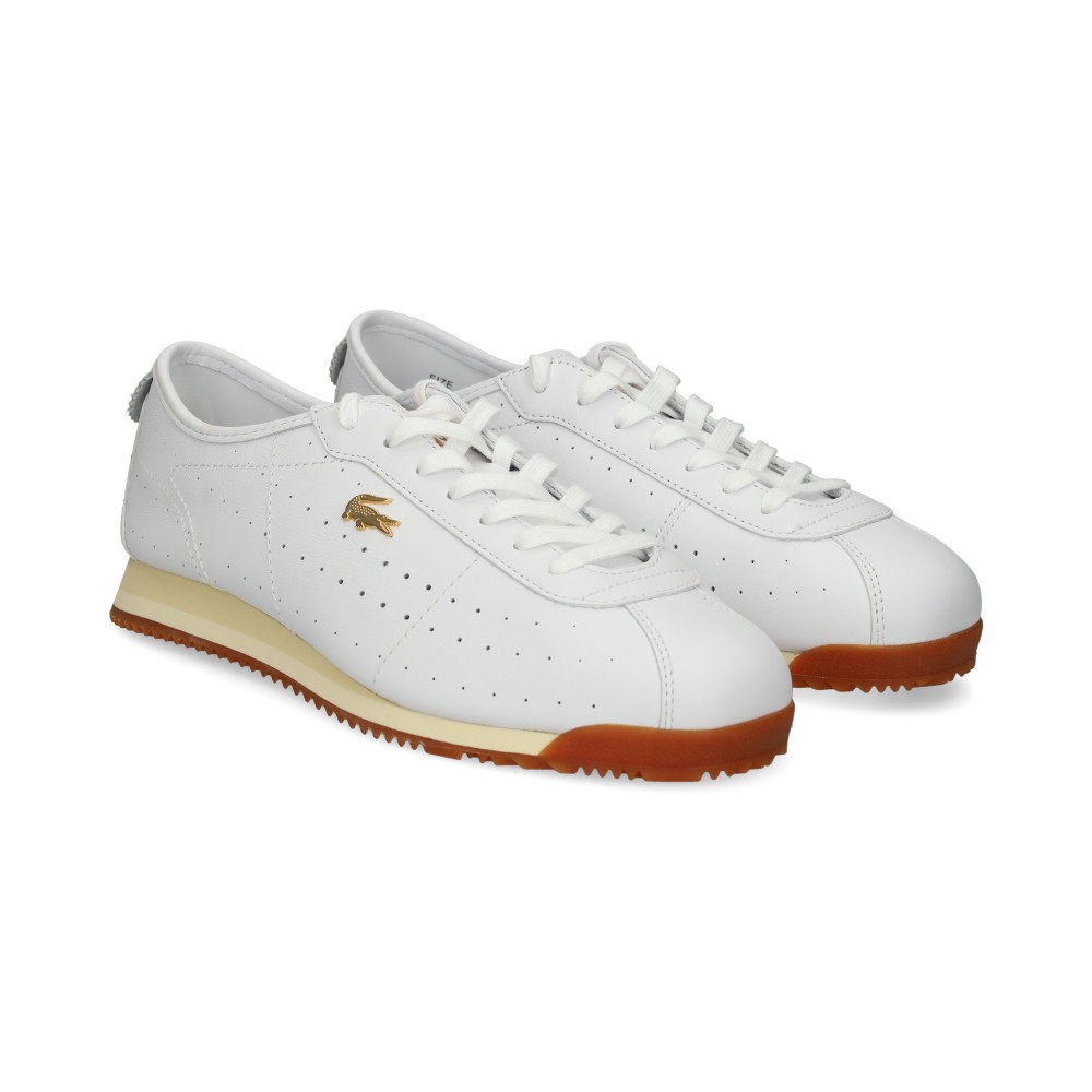 Lacoste Zapatillas Hombre - Blanco Talla 10.5
