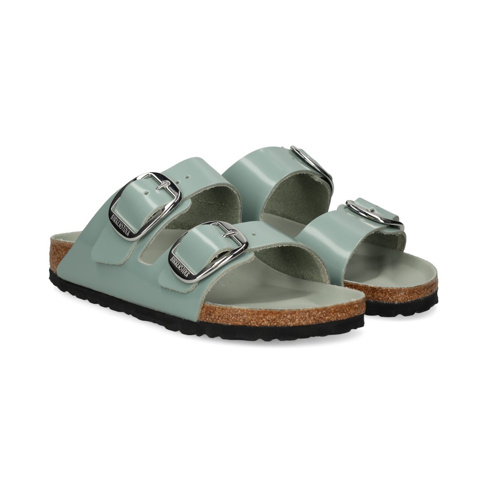 Birkenstock Sandalias Planas Mujer - Verde Talla 41n