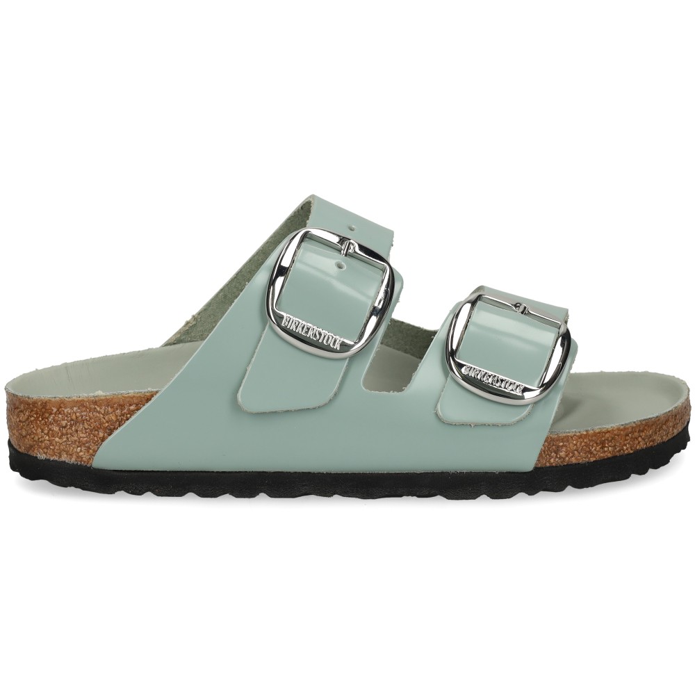 Birkenstock Arizona BB LENA HS Sandalias Planas Mujer - Verde Talla 36n – imagen 2
