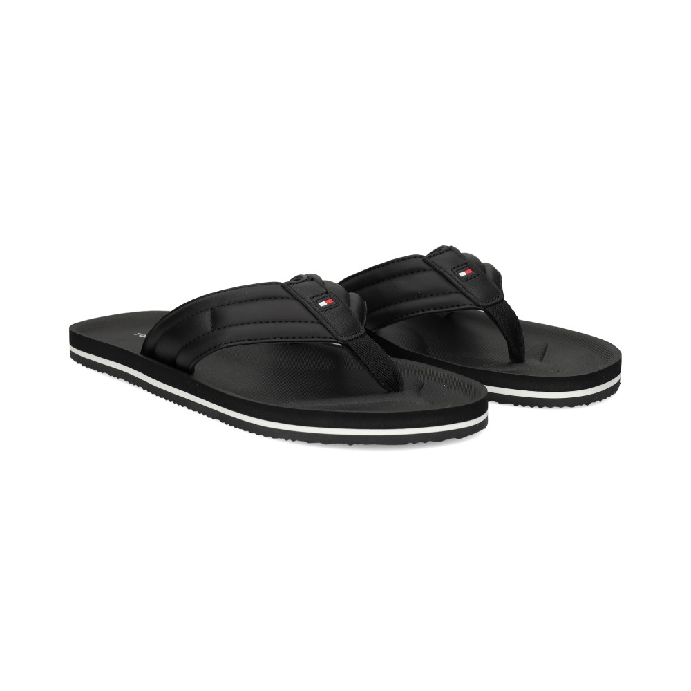 Tommy Hilfiger Chanclas Hombre - Negro Talla 45