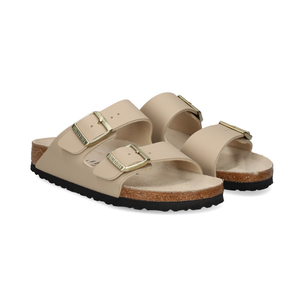Birkenstock Sandalias Planas Mujer - Beige Talla 37n