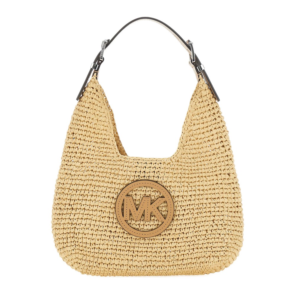 Michael Kors NOLITA Sm Hobo Shldr Bolsos Mujer - Beige Talla Os