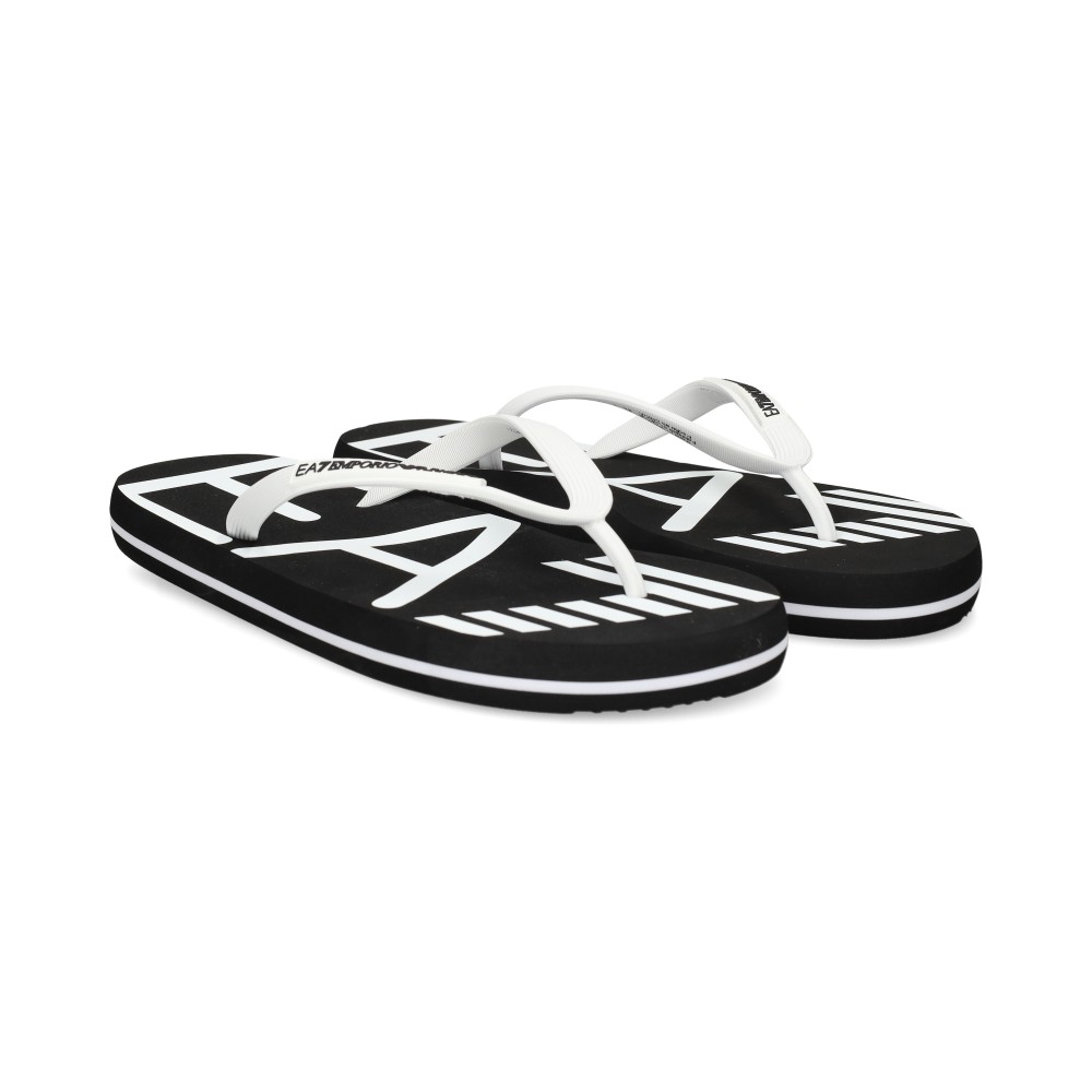Ea7 Chanclas Hombre - Blanco Talla 44