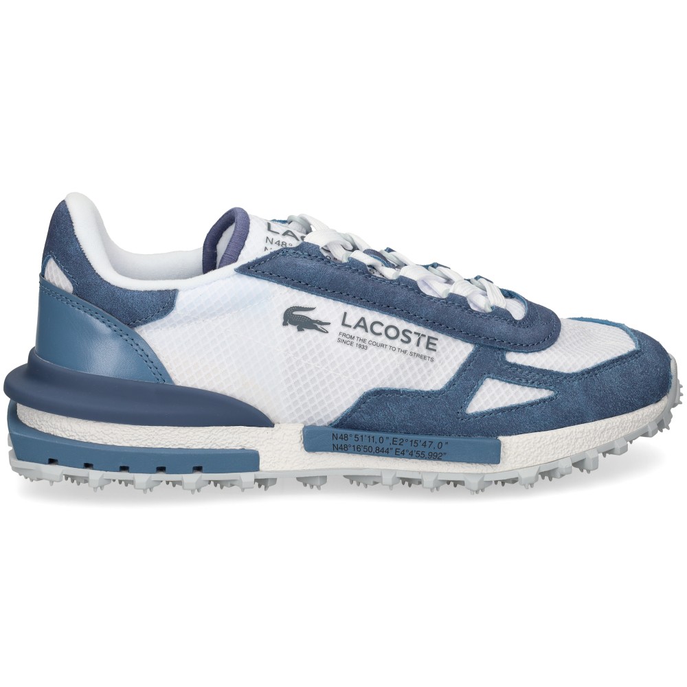 Zapatillas Lacoste Elite Active 51SMA0142X96 Blanco Azul Hombre – imagen 2