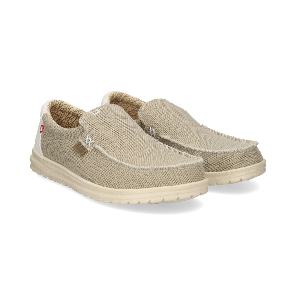 hey dude mocasines hombre - blanco talla 45