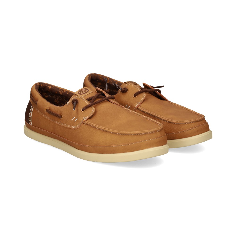 hey dude nauticos hombre - marron talla 41