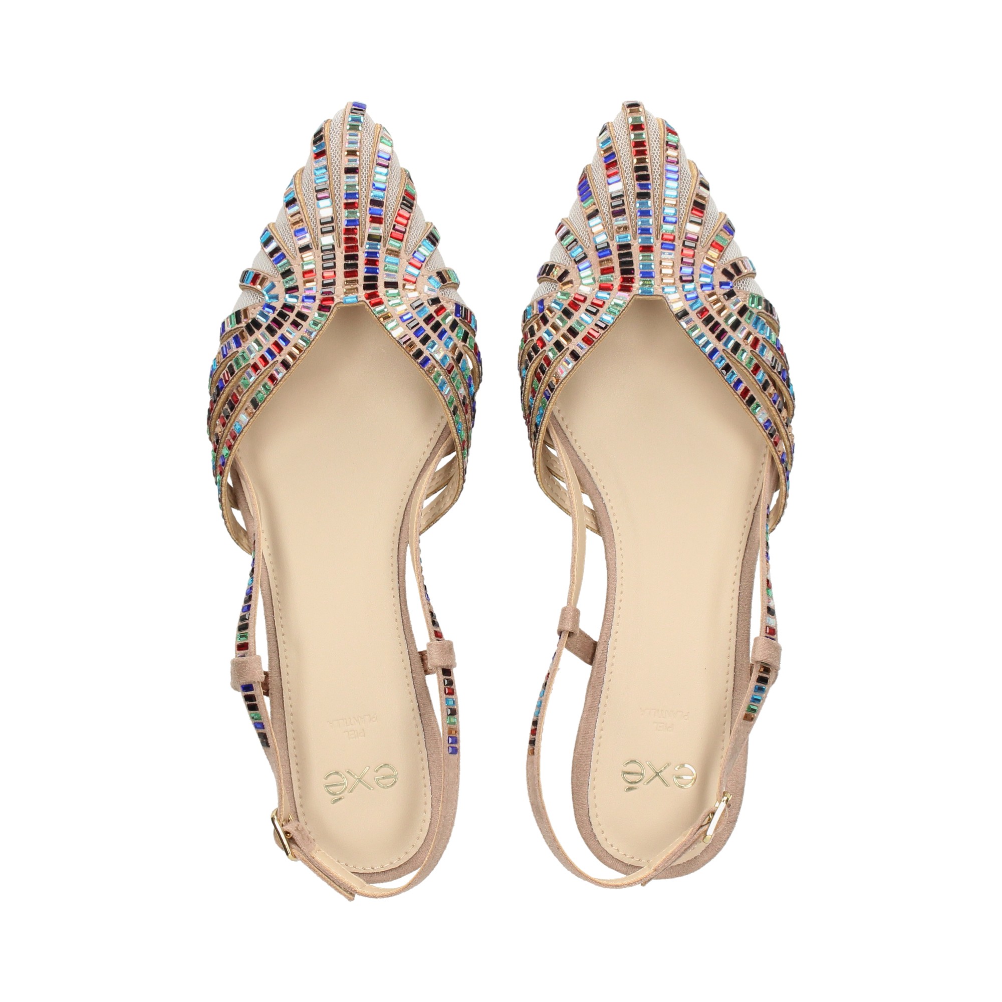 sin-talon-beige-cristales-multicolor