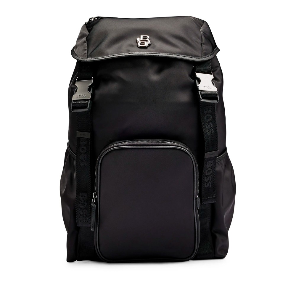 Boss B_Icon_Backpack Mochilas Hombre - Negro Talla Os