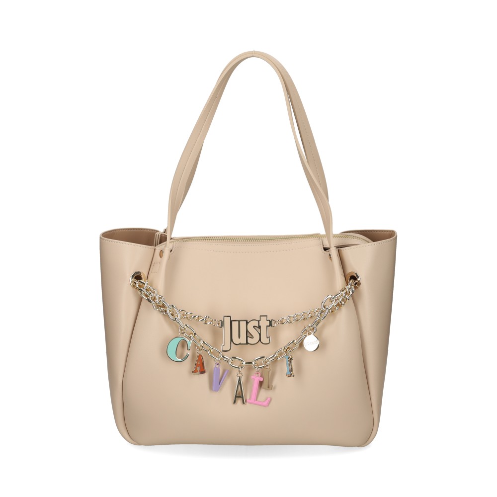 Just Cavalli 80RA4BE4 Bolsos Mujer - Beige Talla Os