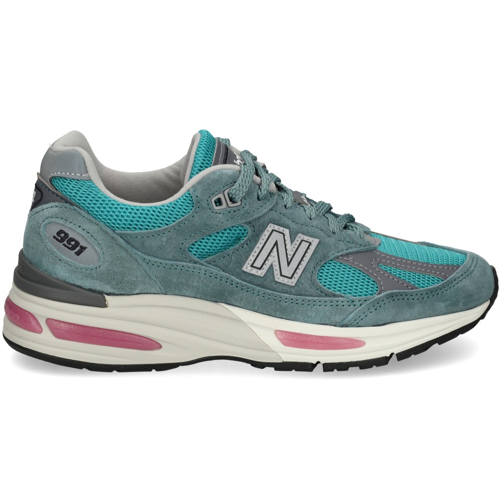 New Balance U991 Unisex - Verde Talla 6.5 – imagen 2