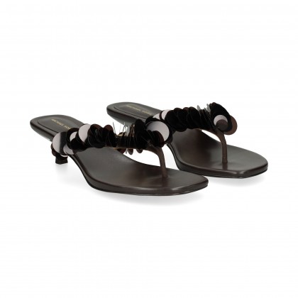 ESCLAVA LENTEJUELAS MOKA 251 CHOCOLATE