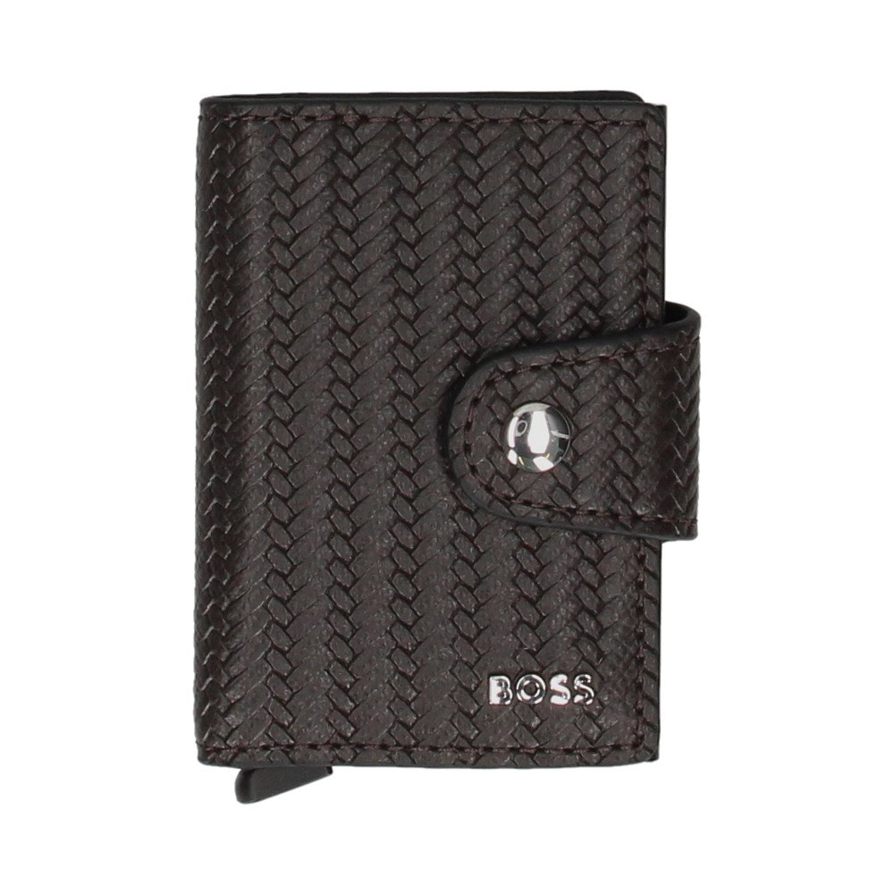 Boss Tarjetero Hombre - Negro Talla Os