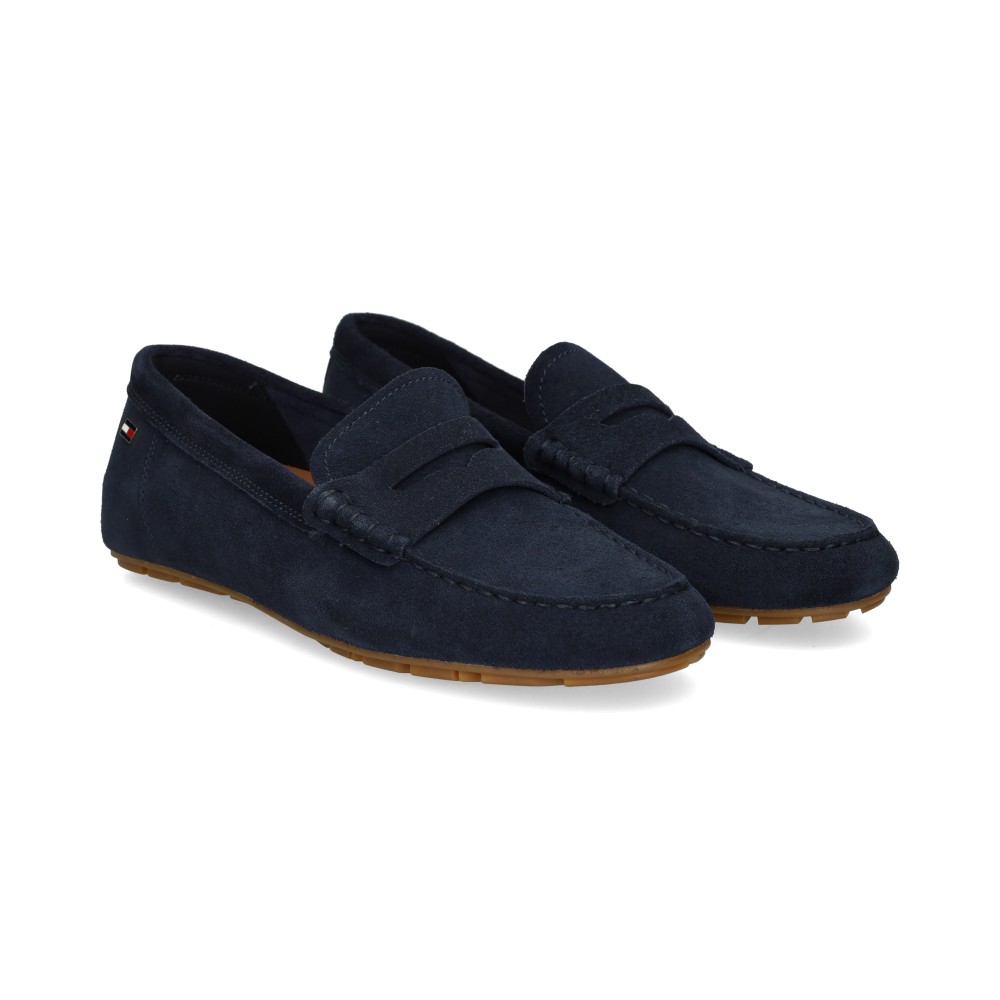 Tommy Hilfiger FW0FW08558 Mocasines Mujer - Azul Marino Talla 38
