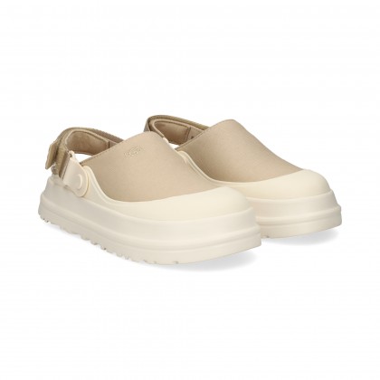 ZUECO TIRA ATRAS GOMA+ANVAS BEIGE MDSD MUSTARD SE