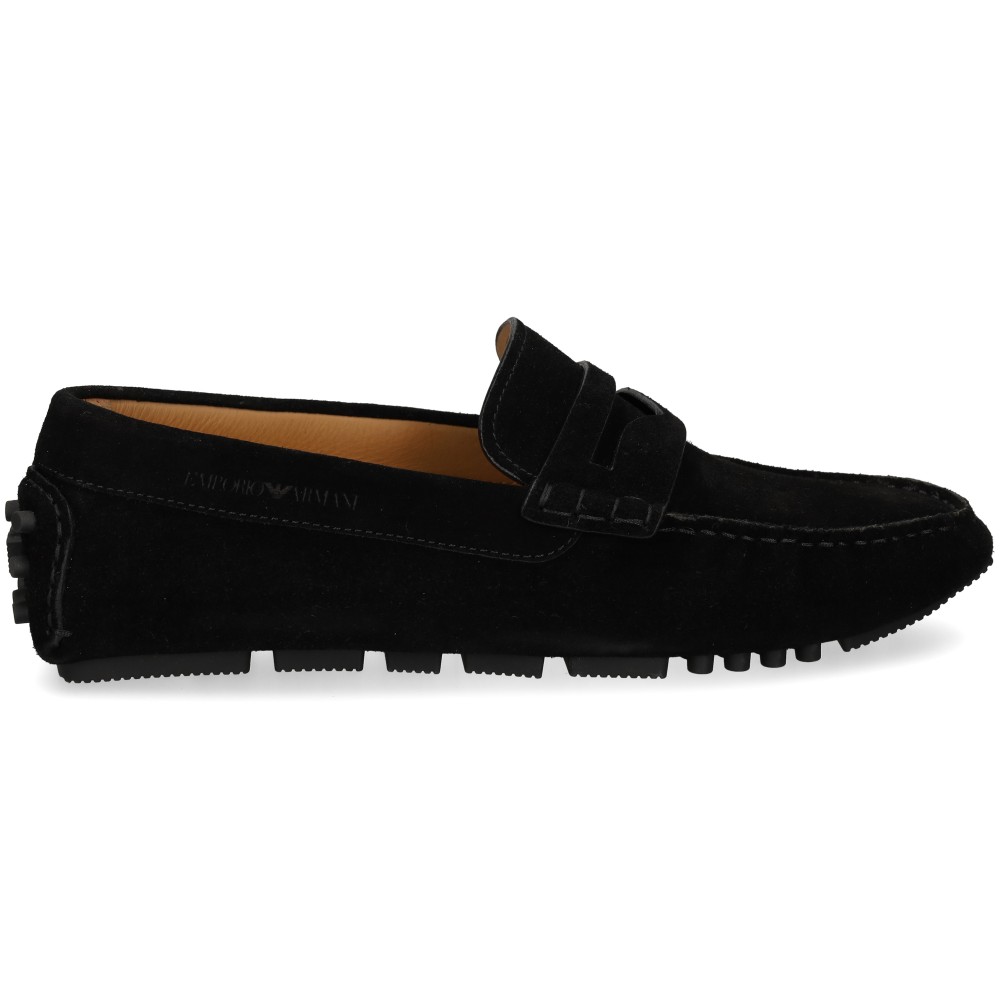 Emporio Armani EM003731 Mocasines Hombre - Negro Talla 10 – imagen 2