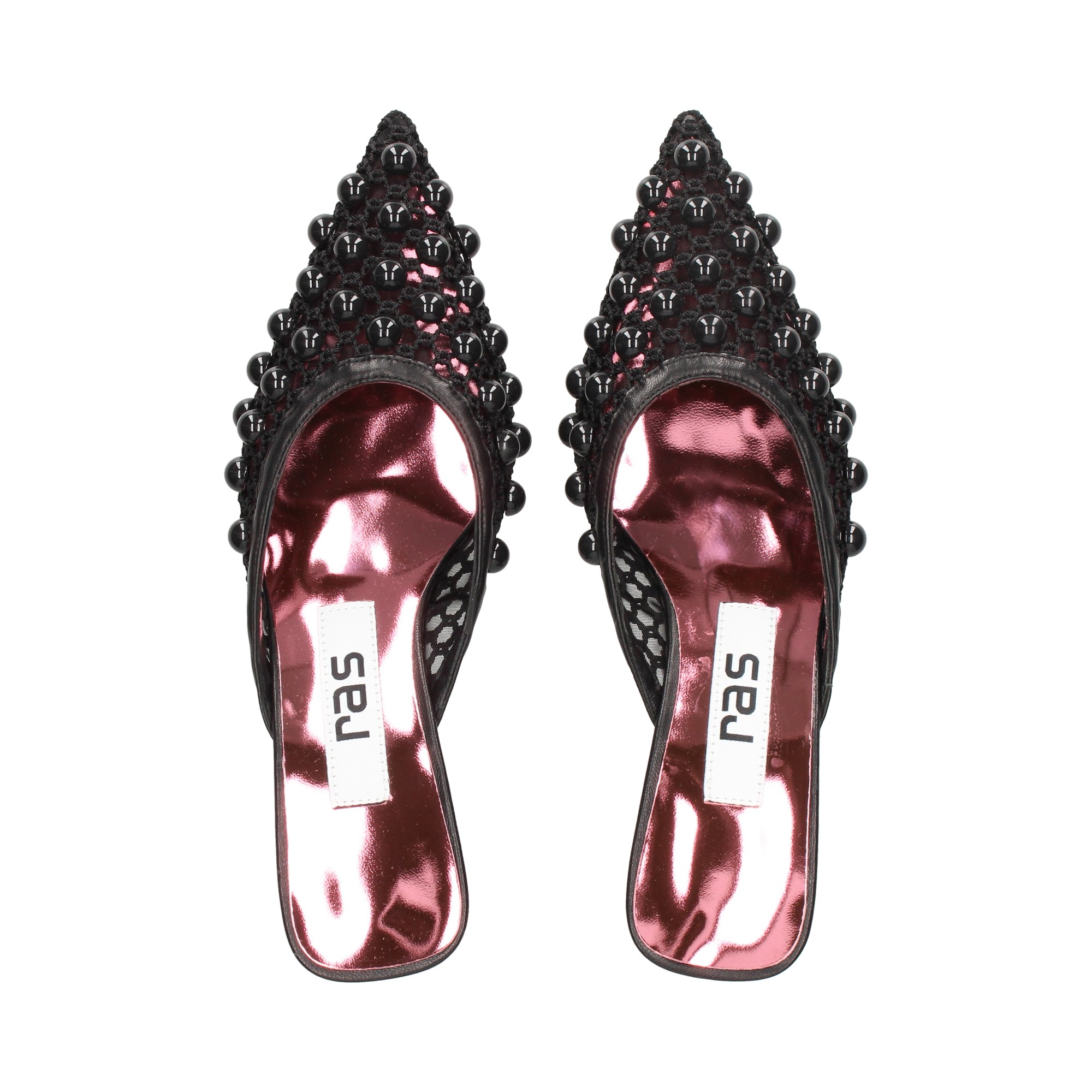 mule-con-bolitas-rejilla-negro