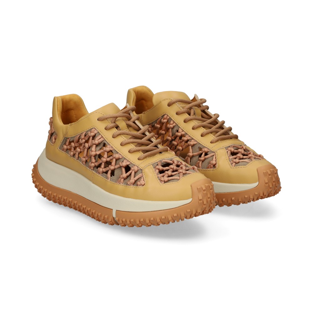 4ccccees Zapatillas Mujer - Beige Talla 41