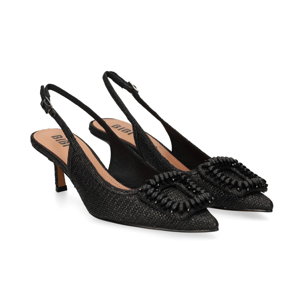 Bibi Lou Zapatos De Tacón Medio Mujer - Negro Talla 40