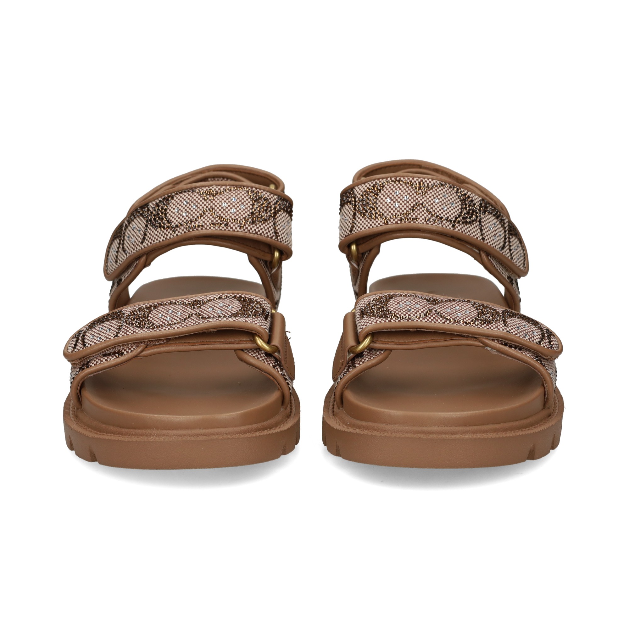 sandalia-velcros-textil-marron