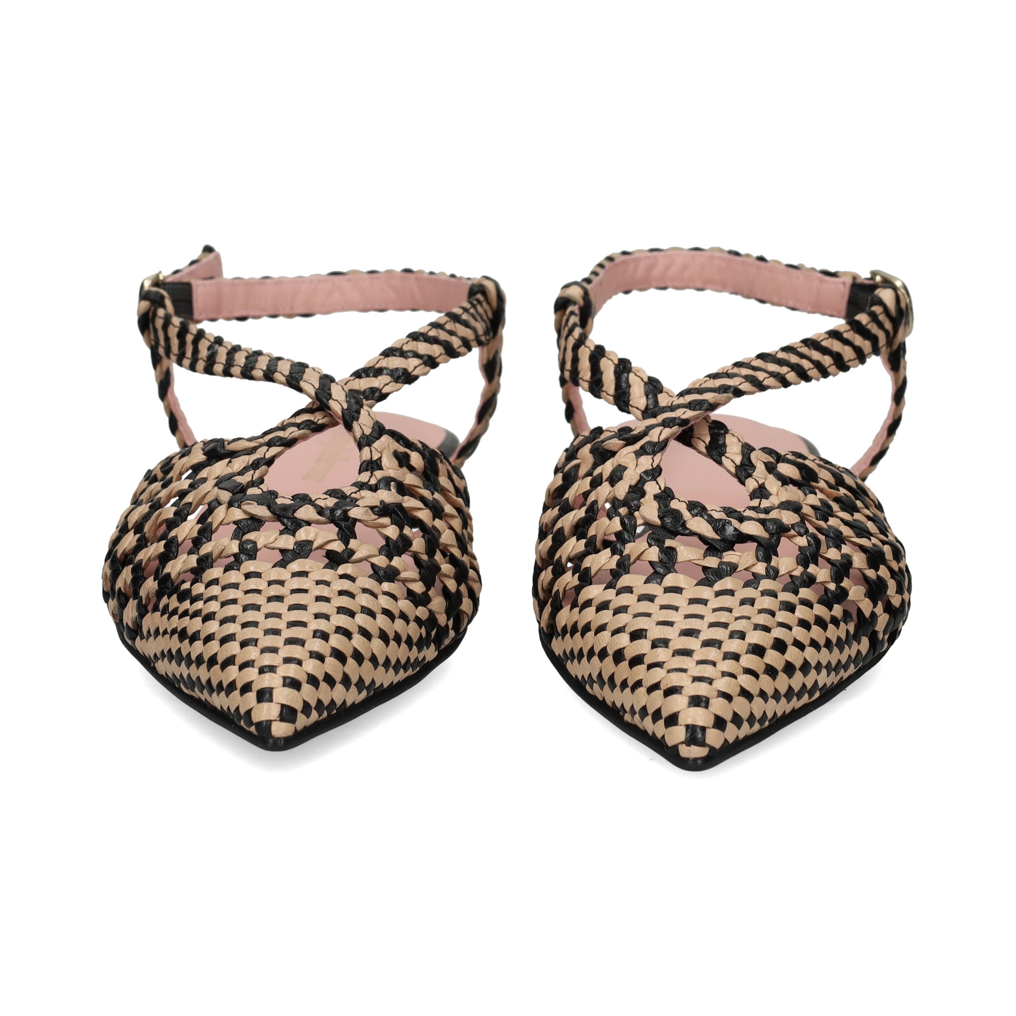 sin-talon-trenzado-piel-negrobeige