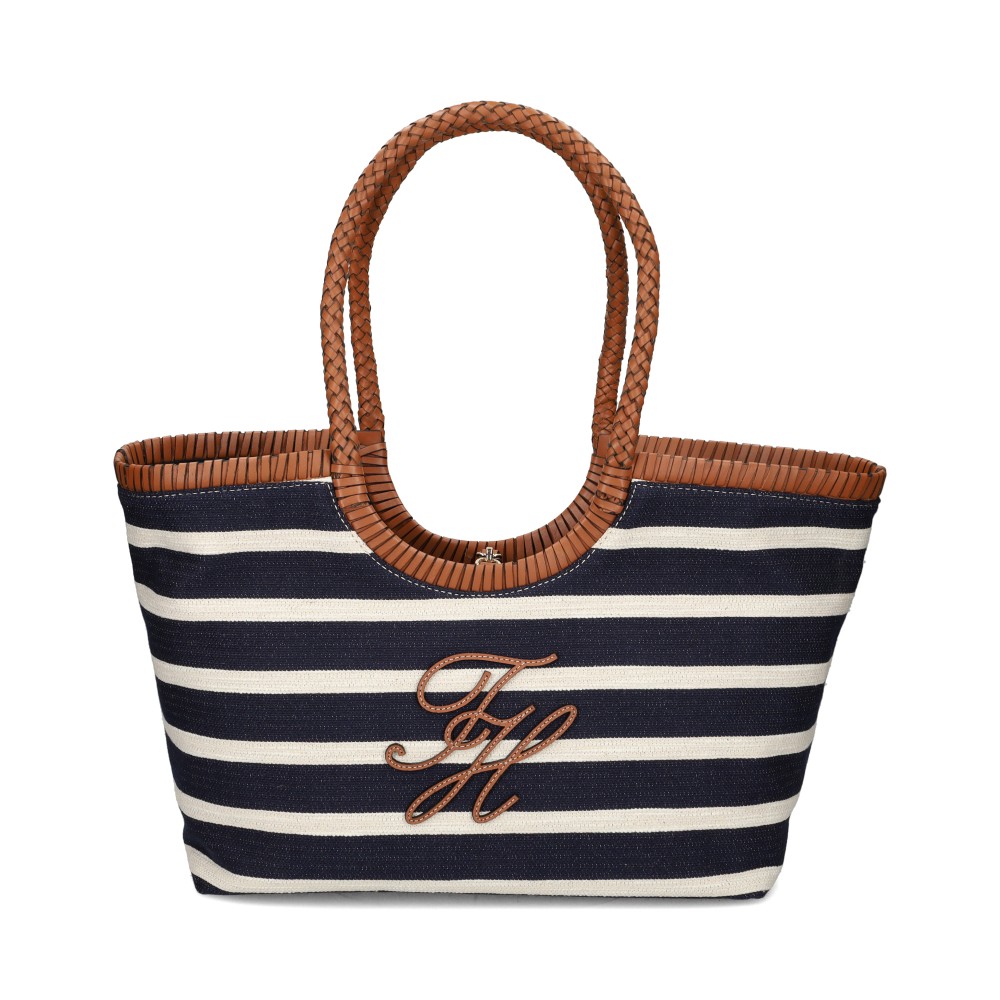 Tommy Hilfiger AW0AW18400 Bolsos Mujer - Azul Marino Talla Os