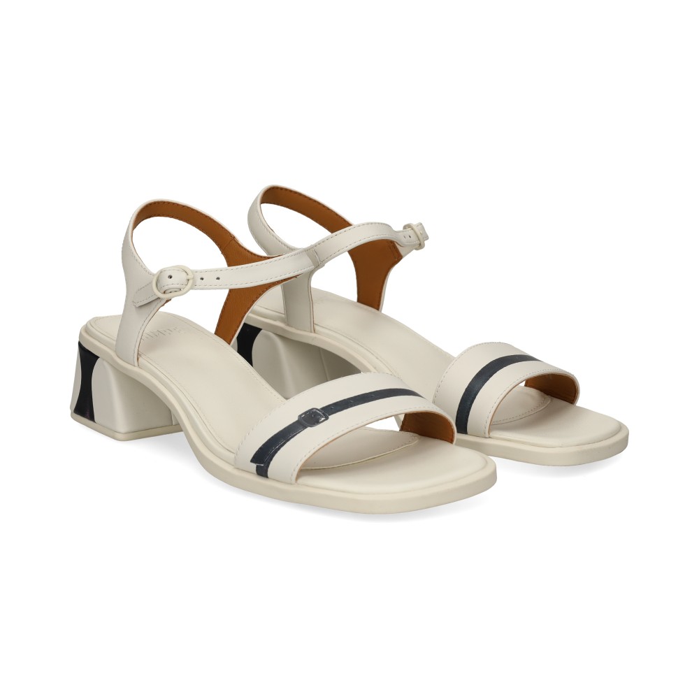 Camper Sandalias Con Tacón Mujer - Blanco Talla 36