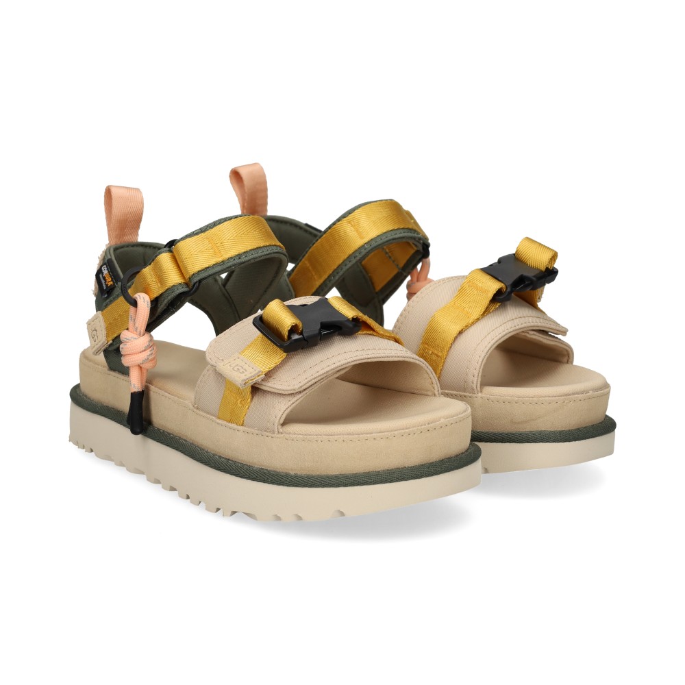 Sandalias Ugg Goldenstar Wildwood con Plataforma y Cierre de Velcro