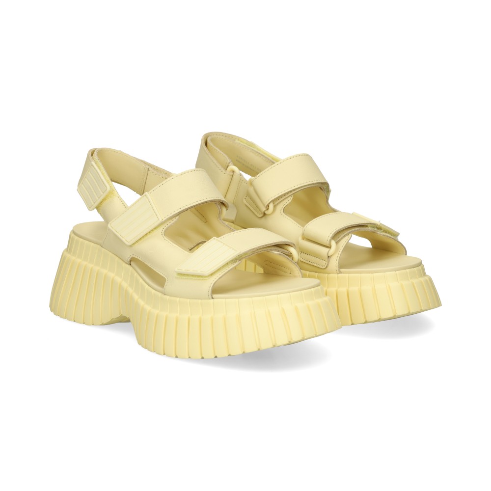 Camper Sandalias Con Plataforma Mujer - Beige Talla 38