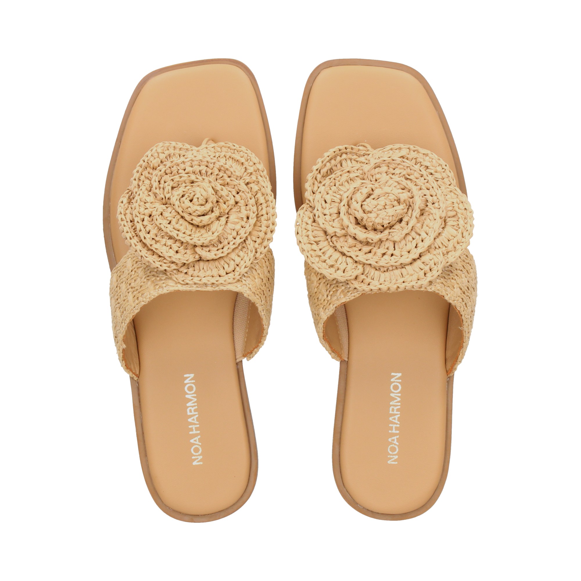 esclava-flor-rafia-beige