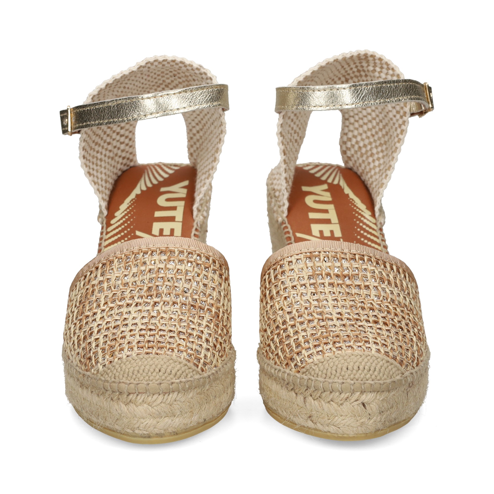 abierto-lados-textil-oro