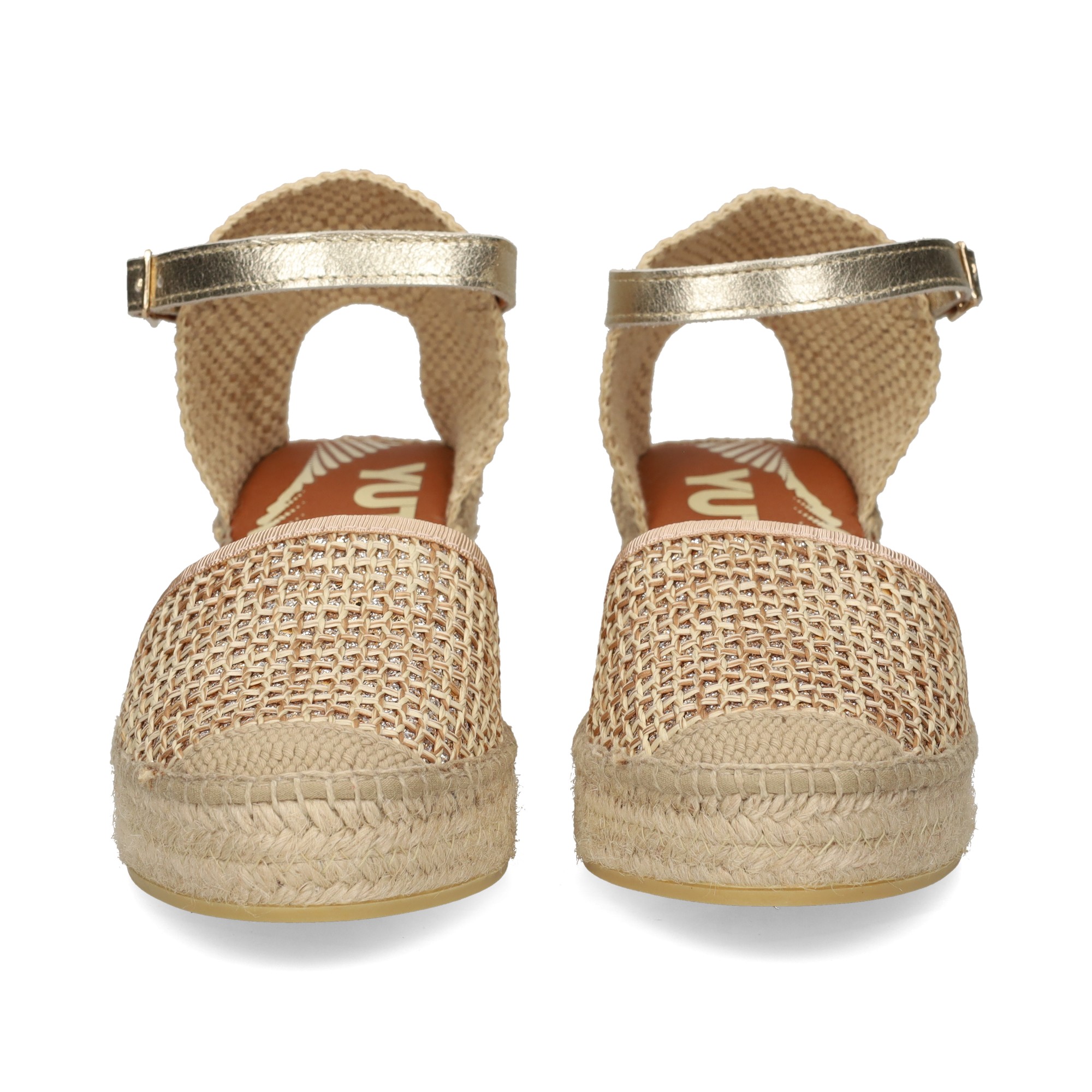 abierto-lados-textil-oro