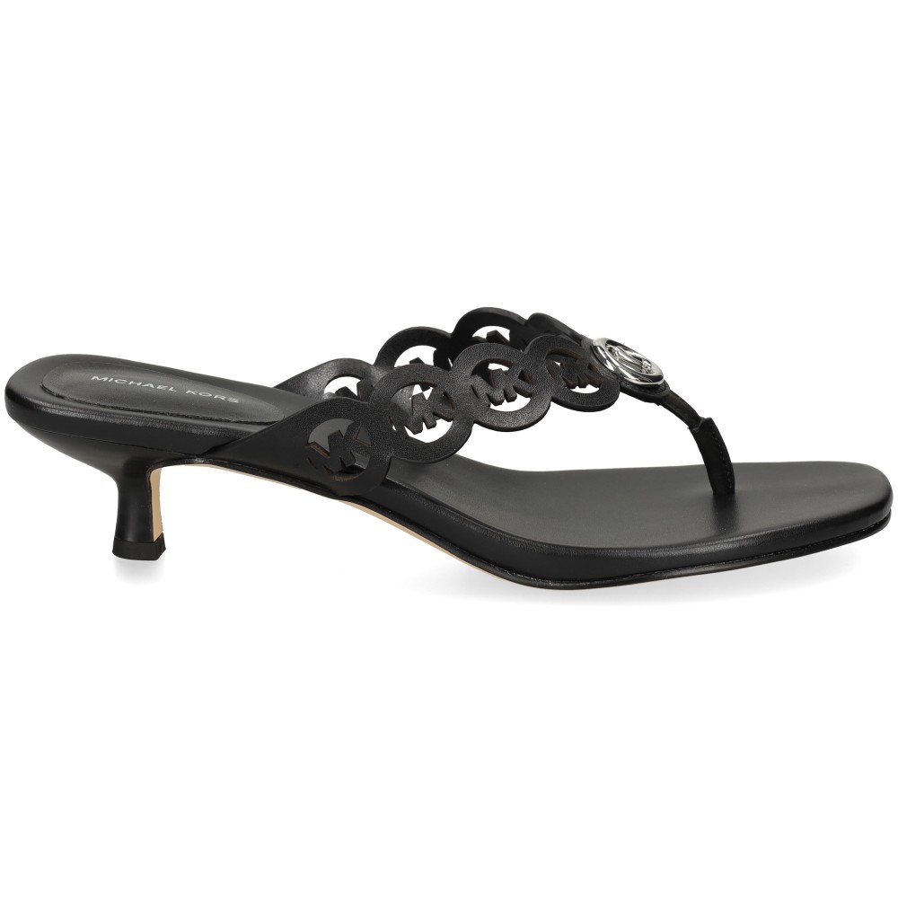 Michael Kors JANIE MID Sandalias Con Tacón Mujer - Negro Talla 7 – imagen 2