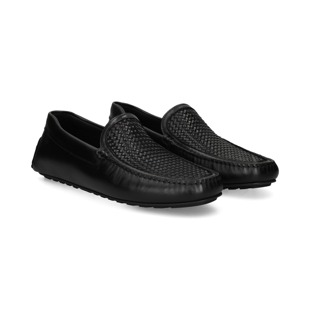 Boss Mocasines Hombre - Negro Talla 45