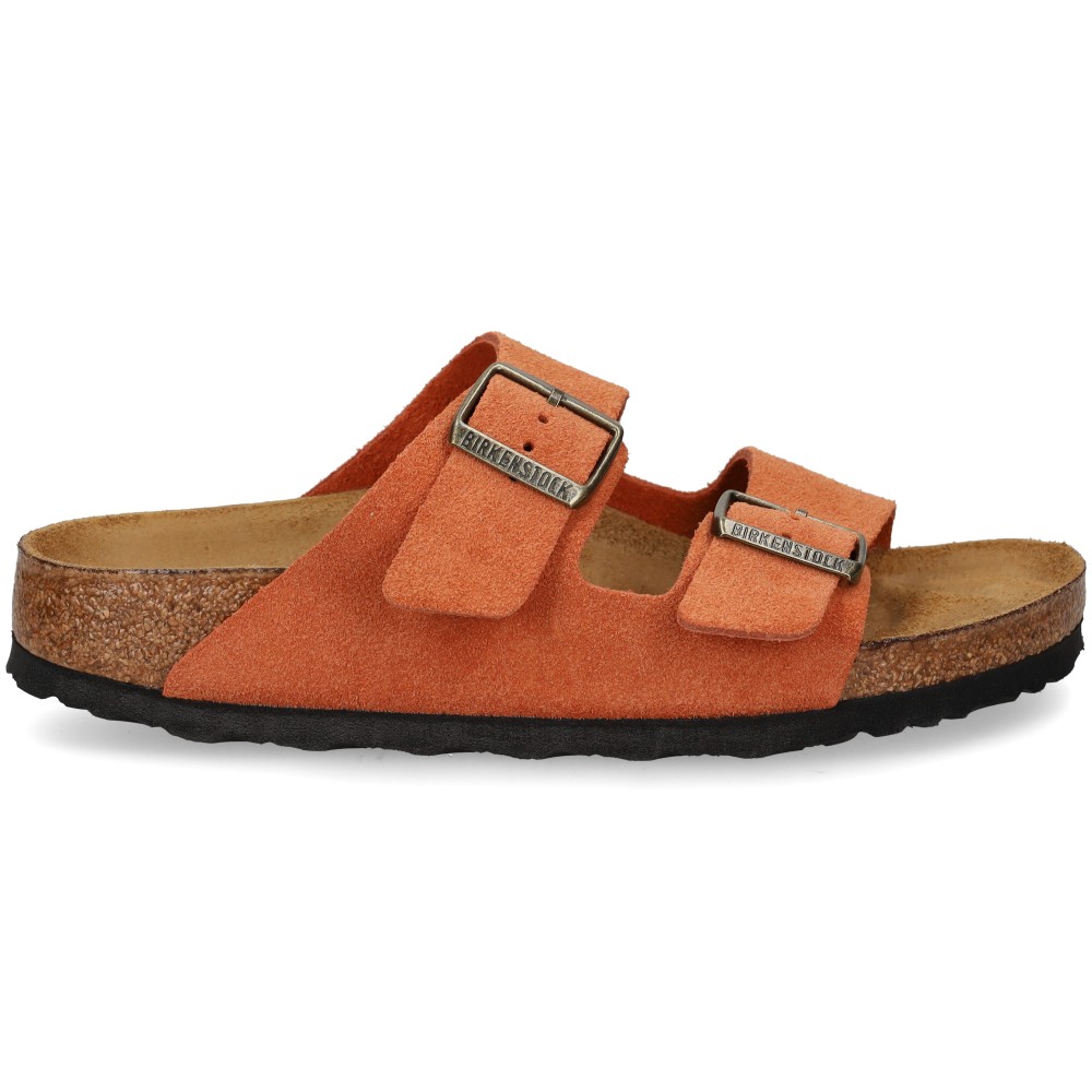 Birkenstock Arizona LEVE Sandalias Planas Mujer - Naranja Talla 36n – imagen 2