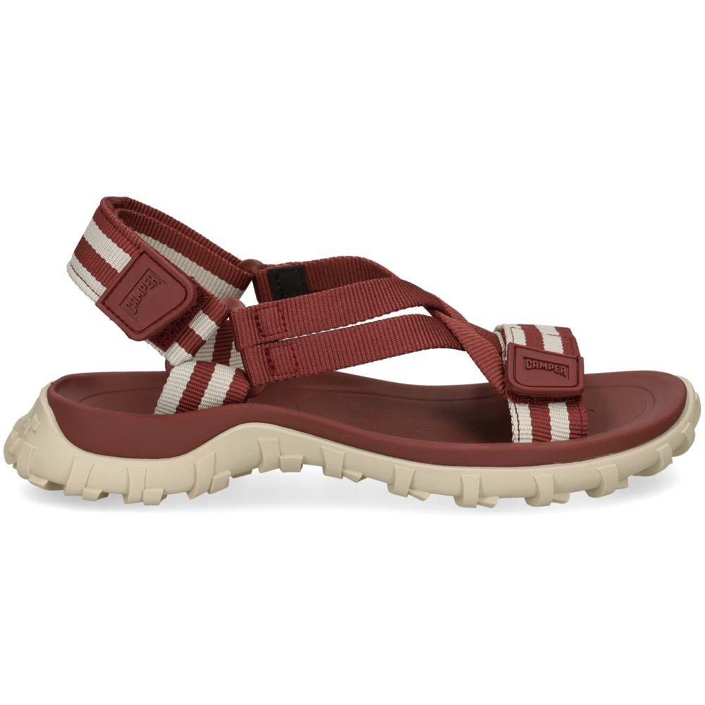 Camper K201879 Sandalias Planas Mujer - Rojo Talla 37 – imagen 2