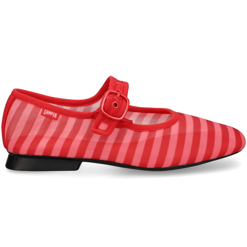 CAMPER Bailarinas con hebilla ' Casi Myra ' rosa / rojo – imagen 2