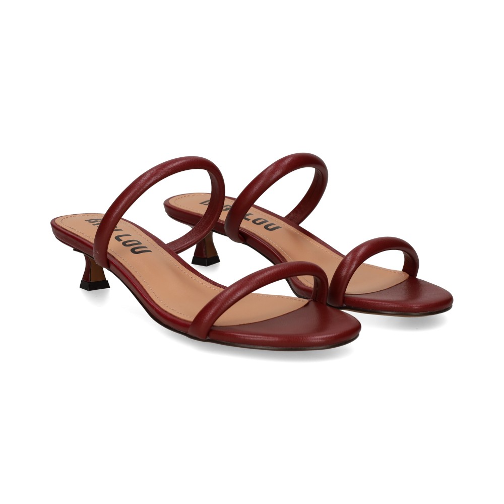 Bibi Lou Sandalias Con Tacón Mujer - Rojo Talla 38