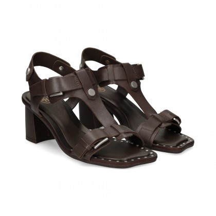 SANDALIA BEBE PIEL NEGRO 001