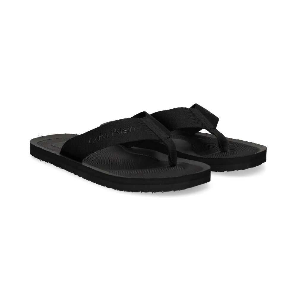 Calvin Klein Chanclas Hombre - Negro Talla 41