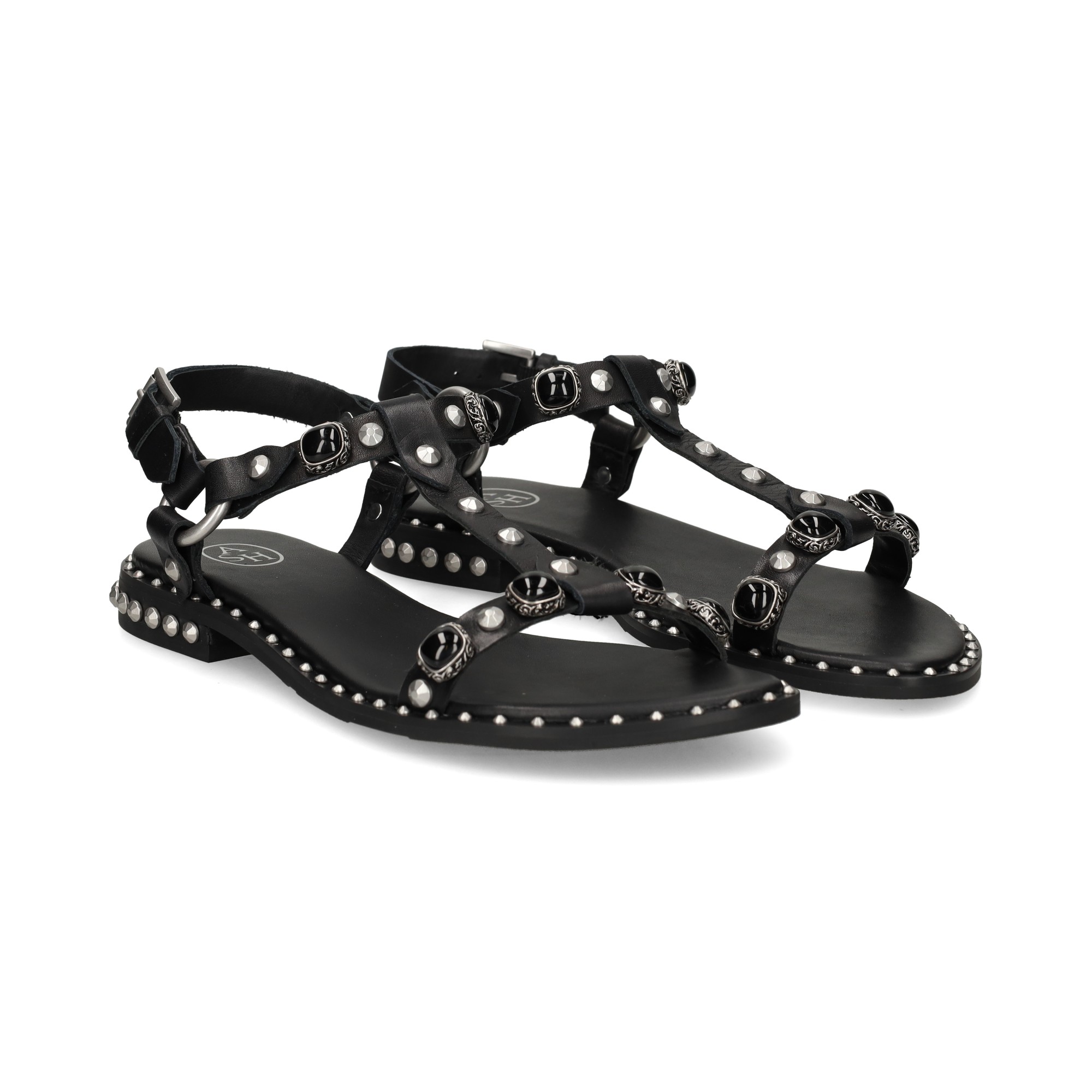 sandalia-bebe-tachas-piel-oronegro