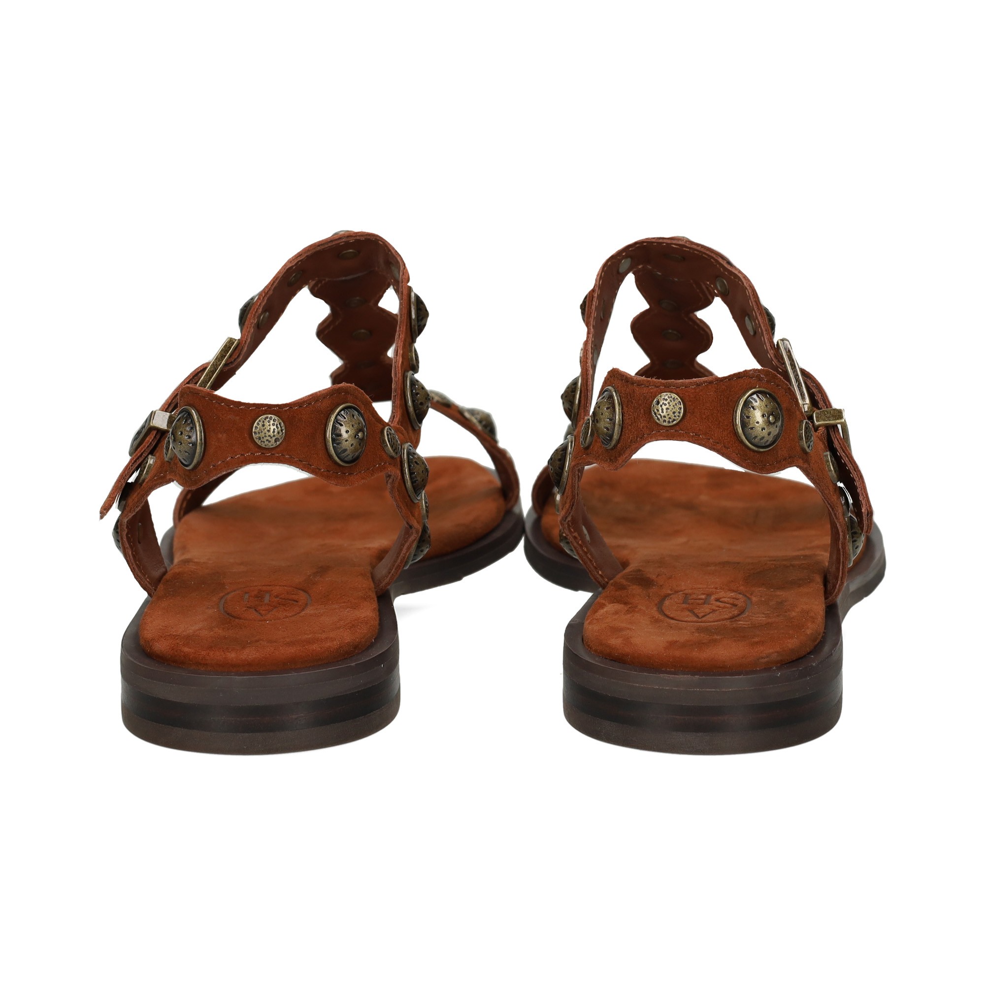 sandalia-bebe-tachas-ante-marron