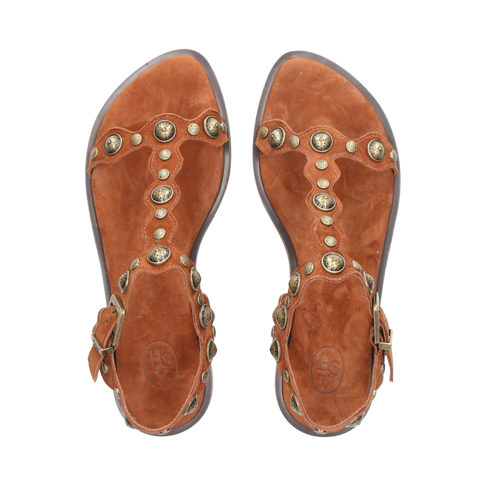 sandalia-bebe-tachas-ante-marron