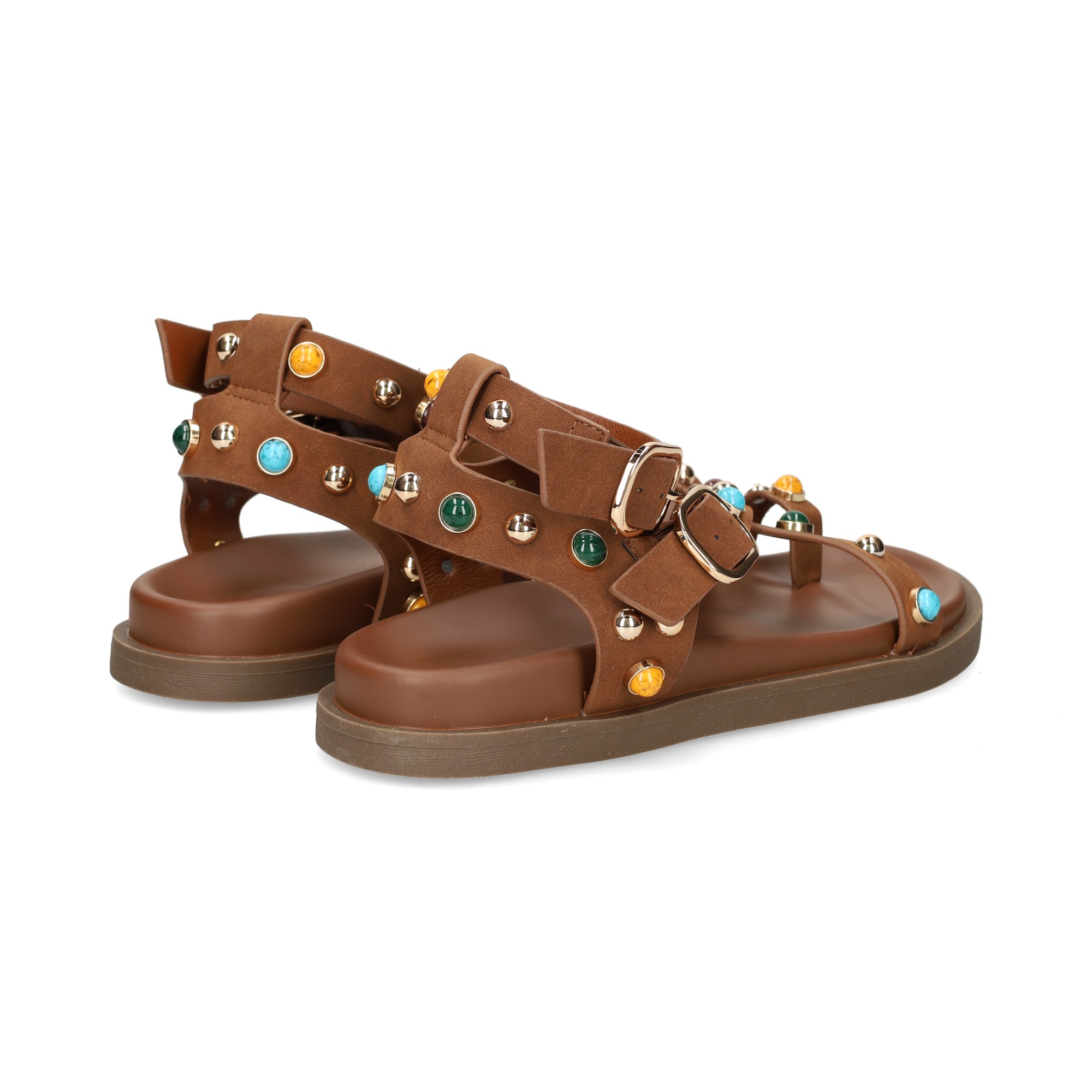 esclava-gilda-abalorios-marron