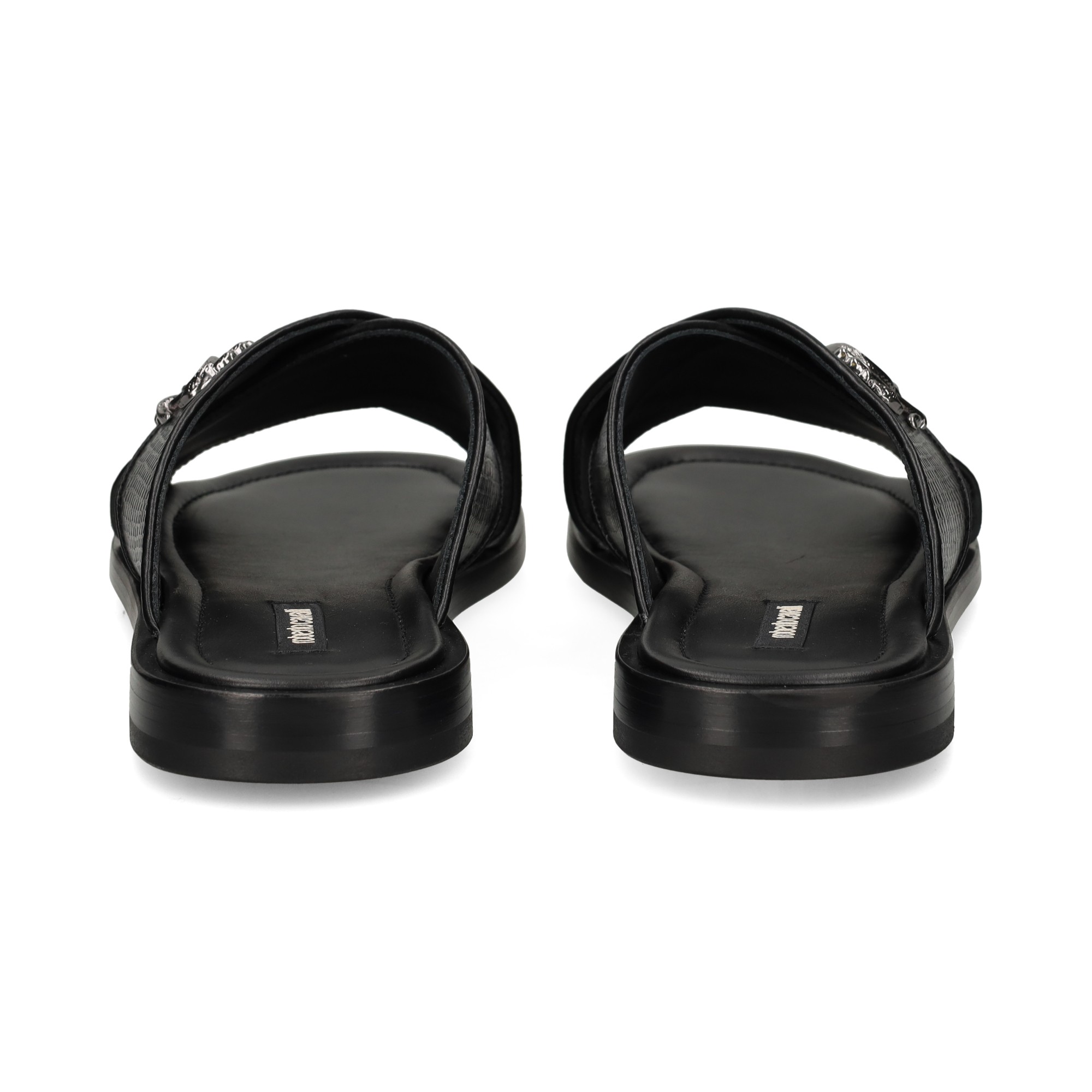 pala-cruzada-grabada-reptil-negro