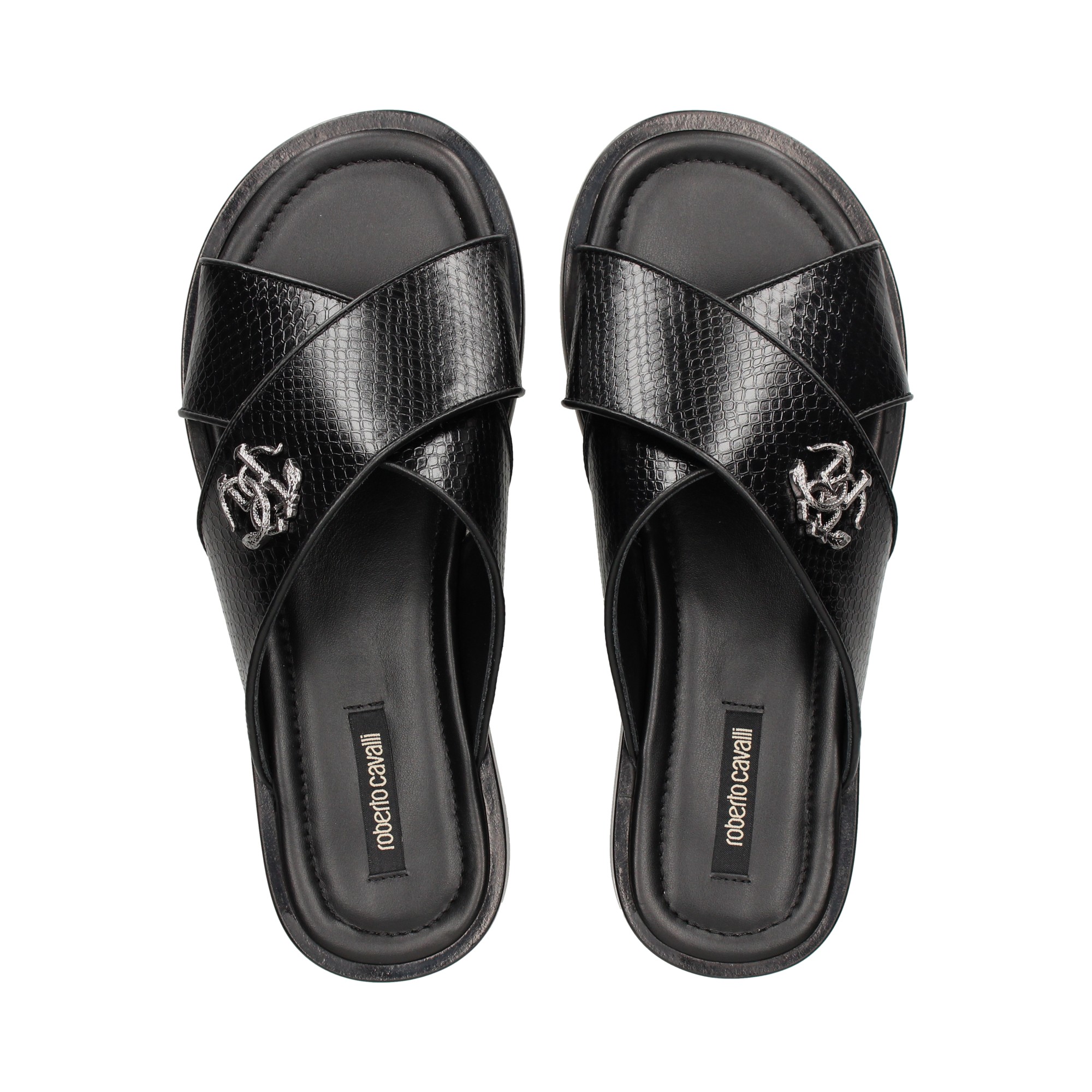 pala-cruzada-grabada-reptil-negro