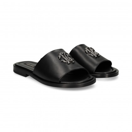 PALA PIEL NEGRO NERO