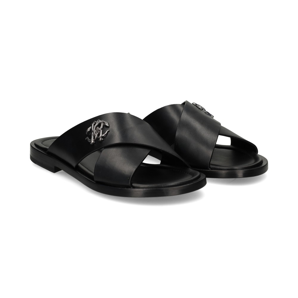 Roberto Cavalli Sandalias Hombre - Negro