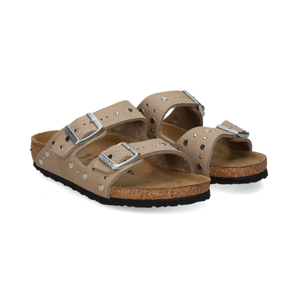 Birkenstock Sandalias, Chanclas Y Albarcas Niña - Beige Talla 32